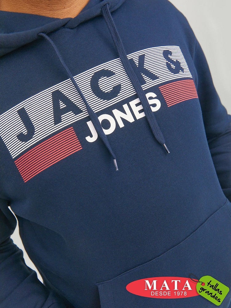 Sudadera hombre tallas grandes 26633 