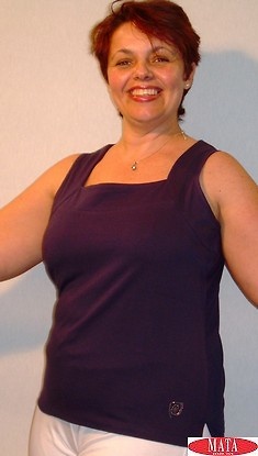 Top tallas grandes azul marino 12750 