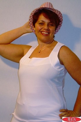 Top tallas grandes mujer blanco 12750 
