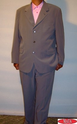 Traje hombre gris 02998 