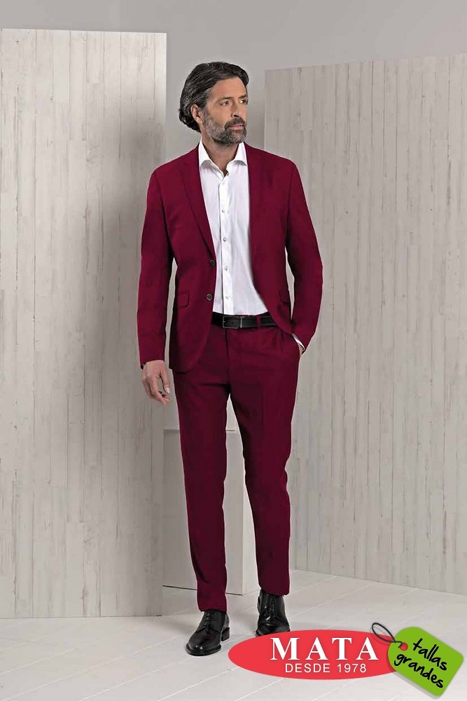 Traje hombre tallas grandes 20445 - Ropa hombre tallas grandes, Trajes de  hombre - Modas Mata Tallas Grandes