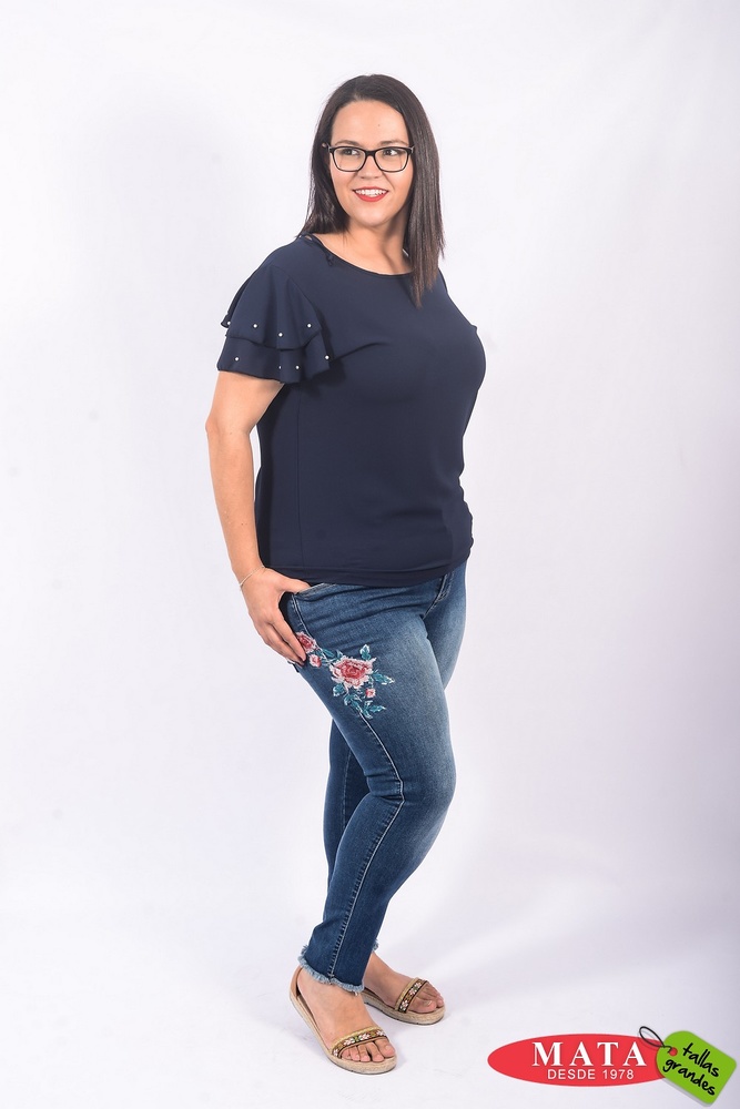 Vaquero mujer tallas grandes 22883 