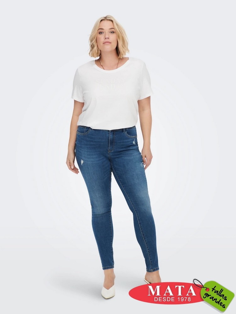 Vaquero mujer tallas grandes 25390 