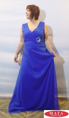 Vestido azul 18669 