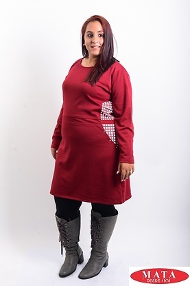Vestido mujer tallas grandes 19300 