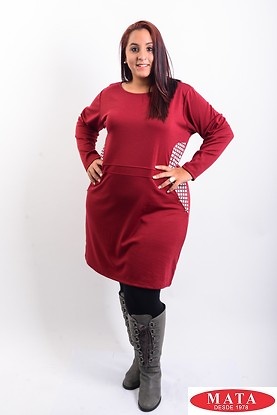 Vestido morado 19300 
