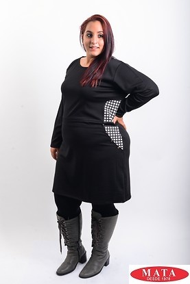 Vestido mujer tallas grandes 19300 