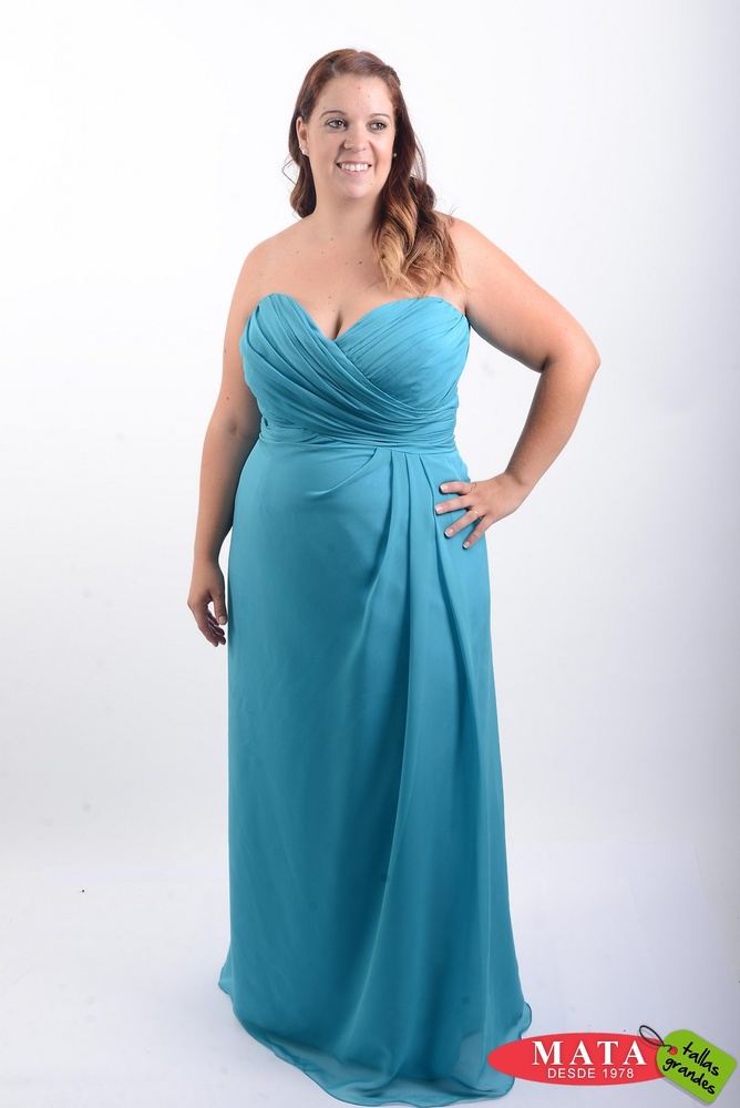 Vestido mujer tallas grandes 19837 - Ropa mujer tallas grandes, Fiesta, Ropa mujer tallas grandes, Vestidos, Fiesta, Ropa mujer tallas grandes, Ofertas Ropa de - Modas Mata Tallas Grandes