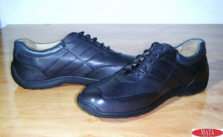 Zapato hombre negro tallas grandes 14511 