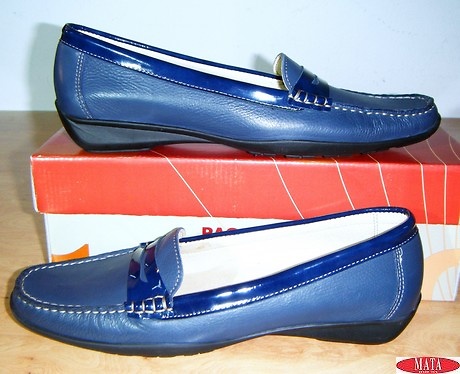 Zapato mujer azul marino 12452 