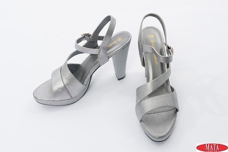 Zapato mujer plata19956 