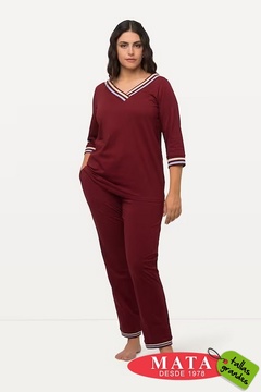 Pijama mujer tallas grandes 26175
